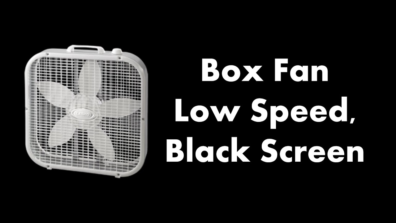 Obejrzyj 🔴 Box Fan - Low Speed, Black Screen 💨⬛ • Live 24/7 • No mid-roll ads w YouTube