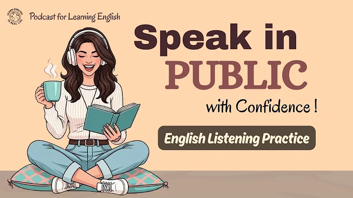 How to Speak Easily in Public | B1/B2 English Listening Practice | Podcast For Learn English
