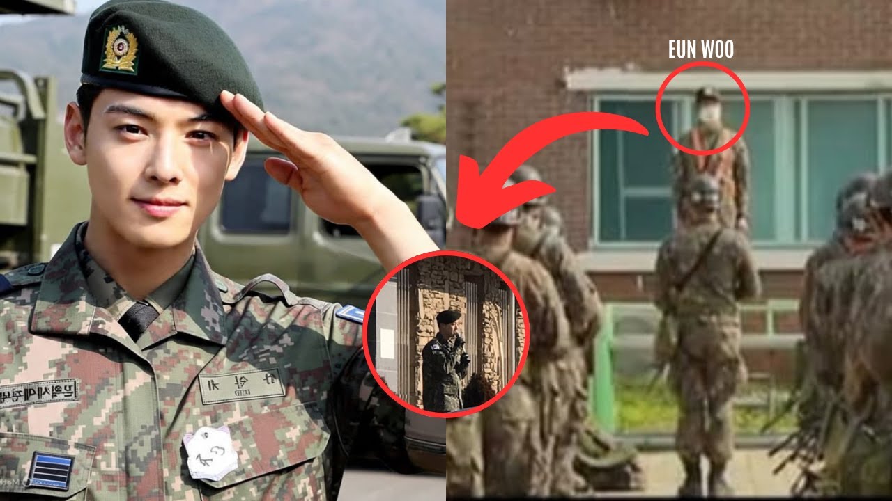 Only a few days into the draft... Cha Eun Woo is a company commander right away?!