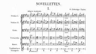 Coleridge-Taylor - 4 Noveletten for Strings, Op. 52 (Score)