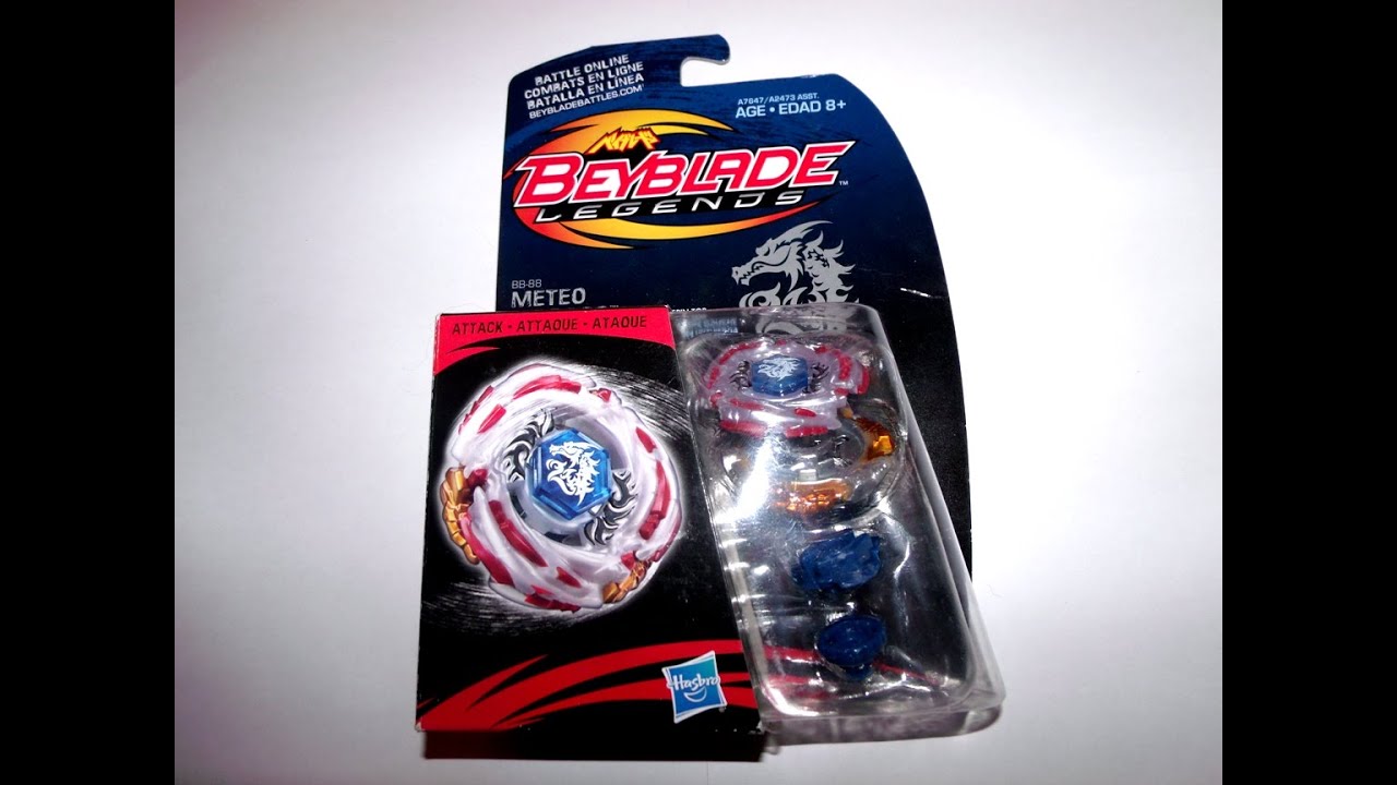 Beyblade Legends Meteo L-Drago LW105LF Unboxing - YouTube