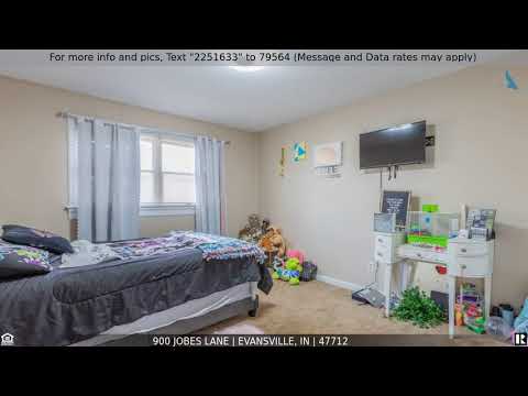 900 Jobes Lane, Evansville, IN home video tour
