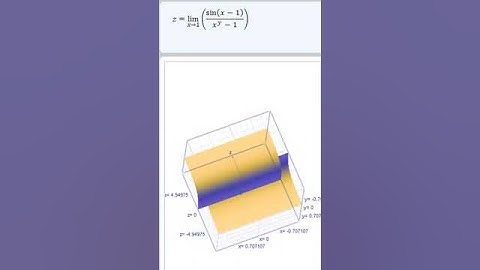 3D Plot Calculus