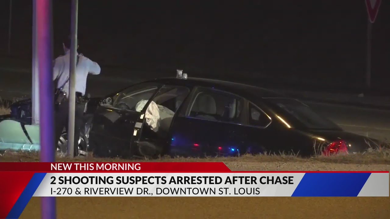 Shooting suspects in custody after overnight police chase - YouTube