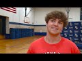 Bishop Dwenger's Jaxson Bogenschutz signing day interview with Indiana Tech rugby 4/14/2026