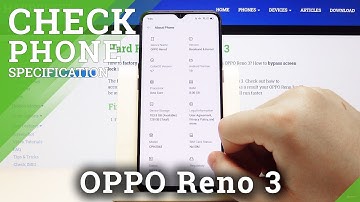 How to Check Phone Specification in OPPO Reno 3 – Check Device’s Info