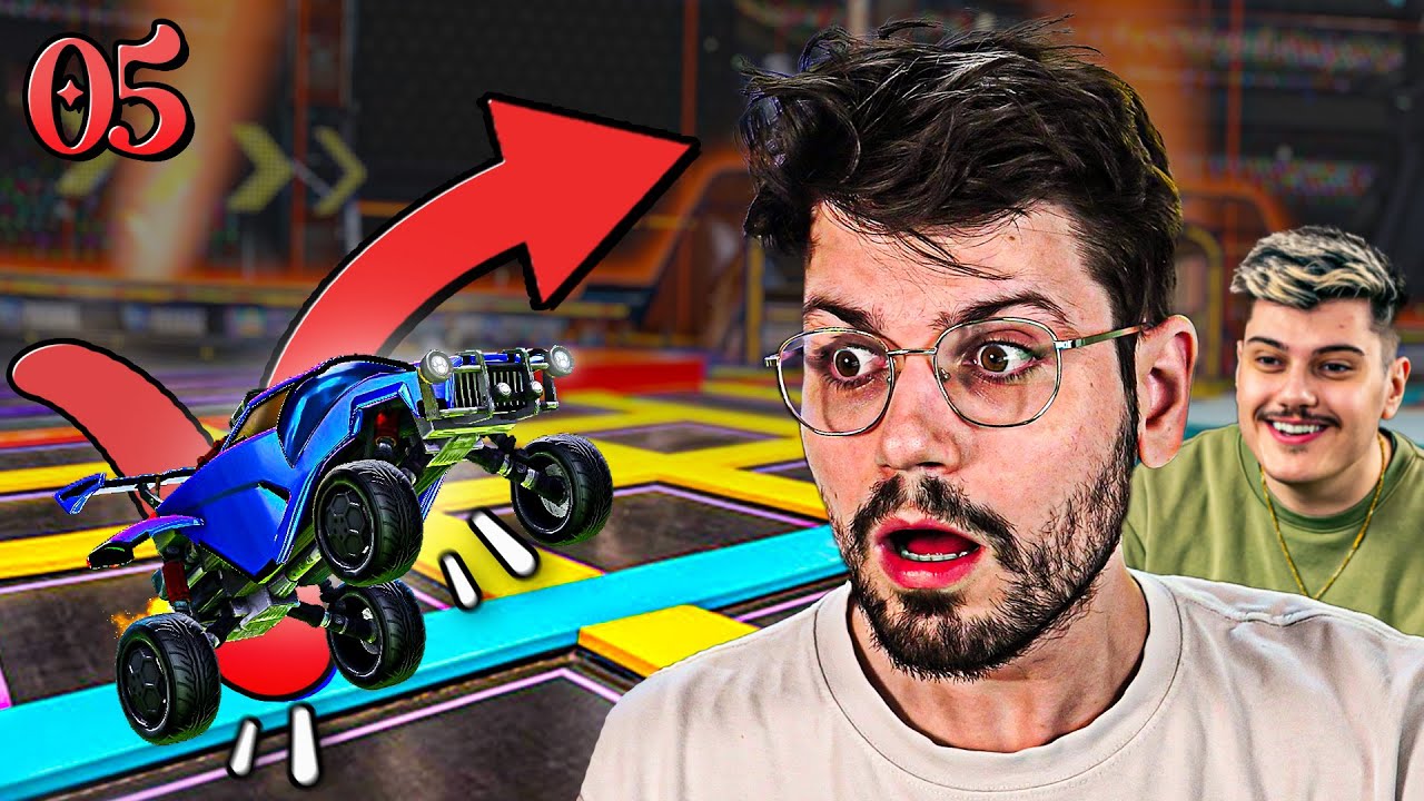 ROCKET LEAGUE MAIS LE SOL EST UN TRAMPOLINE ?! 🤣