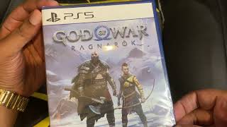 Unboxing God Of War Ragnarok PS5