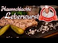 Hausschlachte Leberwurst selber machen - Kochwurst Herstellung - Opa Jochens Rezept