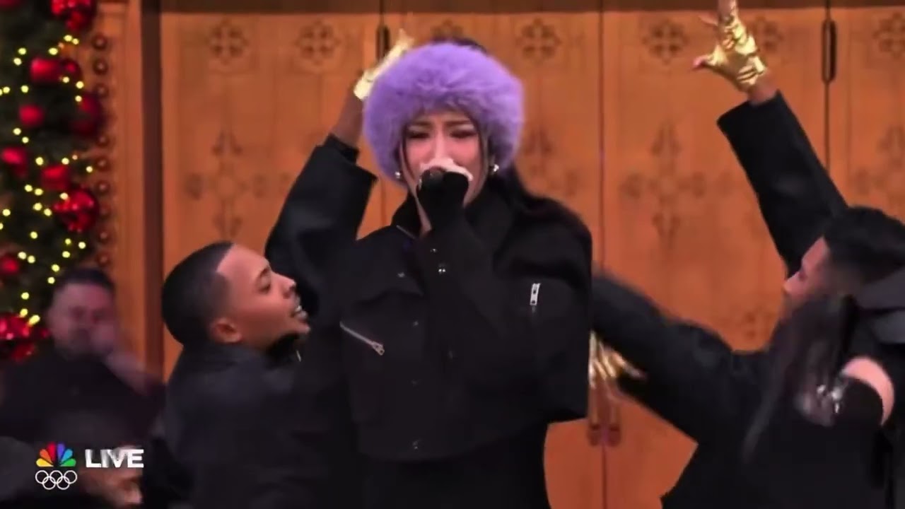 HUNTR/X performing 'Golden' at the 99th Macy's Thanksgiving Day