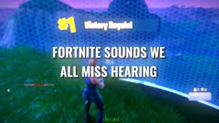 OG Fortnite Sounds We All Miss Hearing | Relaxing Fortnite Nostalgia screenshot 5