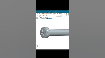 Fastener Design in Siemens NX | NX CAD Threaded Screw Tips #siemensnx #nxcad #caddesign #cadtraining