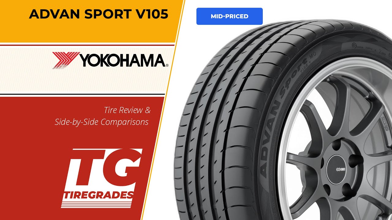 Yokohama ADVAN Sport V105 Tire Review & Alternatives - YouTube