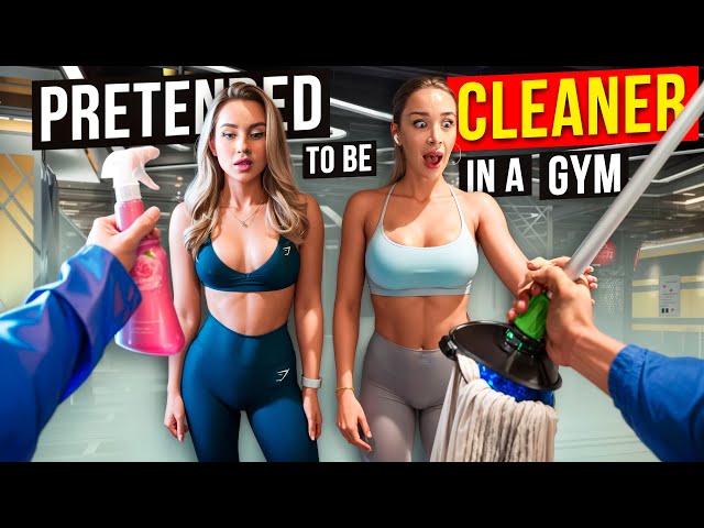 Can I clean here? #gym #gymtok #gymprank #anatoly #cleanergym #gymedi