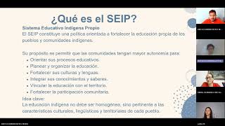 SISTEMA EDUCATIVO INDIGENA PROPIO - SEIP