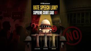 Hate Speech Laws & Article 50 Explained #shorts #supremecourt