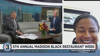 Celebrating Madison's 5th annual Black Restaurant Week