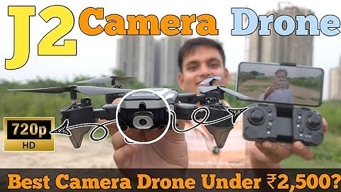 J2 Camera Drone Unboxing, Obstacle Avoidance Test, Camera & Review - Best Camera Drone Under ₹2,500