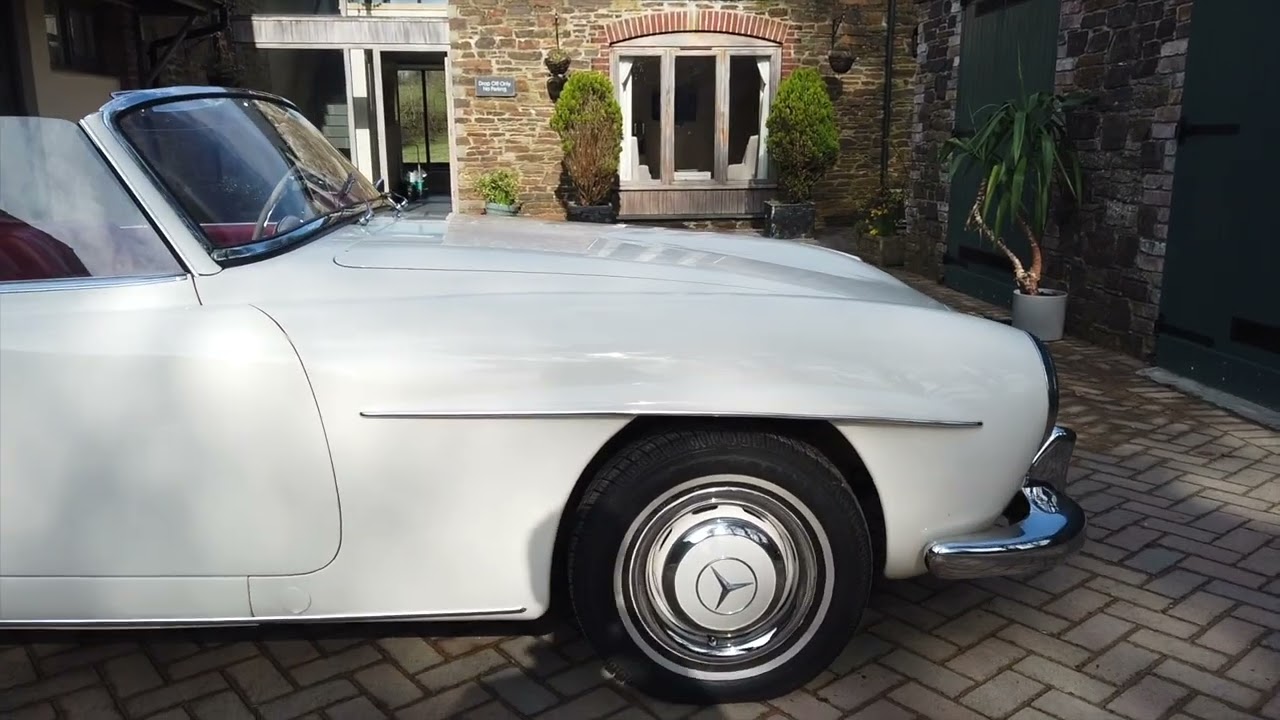 1956 Mercedes Benz 190 SL W121   Exterior Review