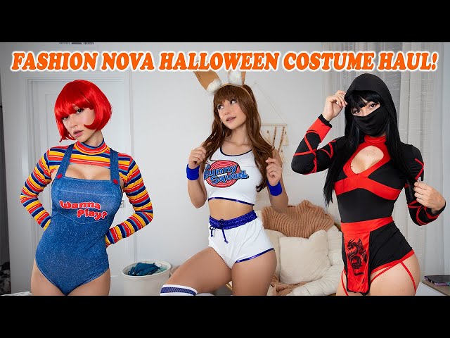 TRY ON HAUL : 2022 Halloween Costumes! Fashion Nova