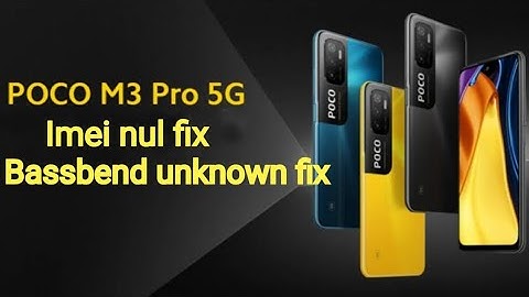 Poco M3 pro Camellia imei Repair with Egsmtool