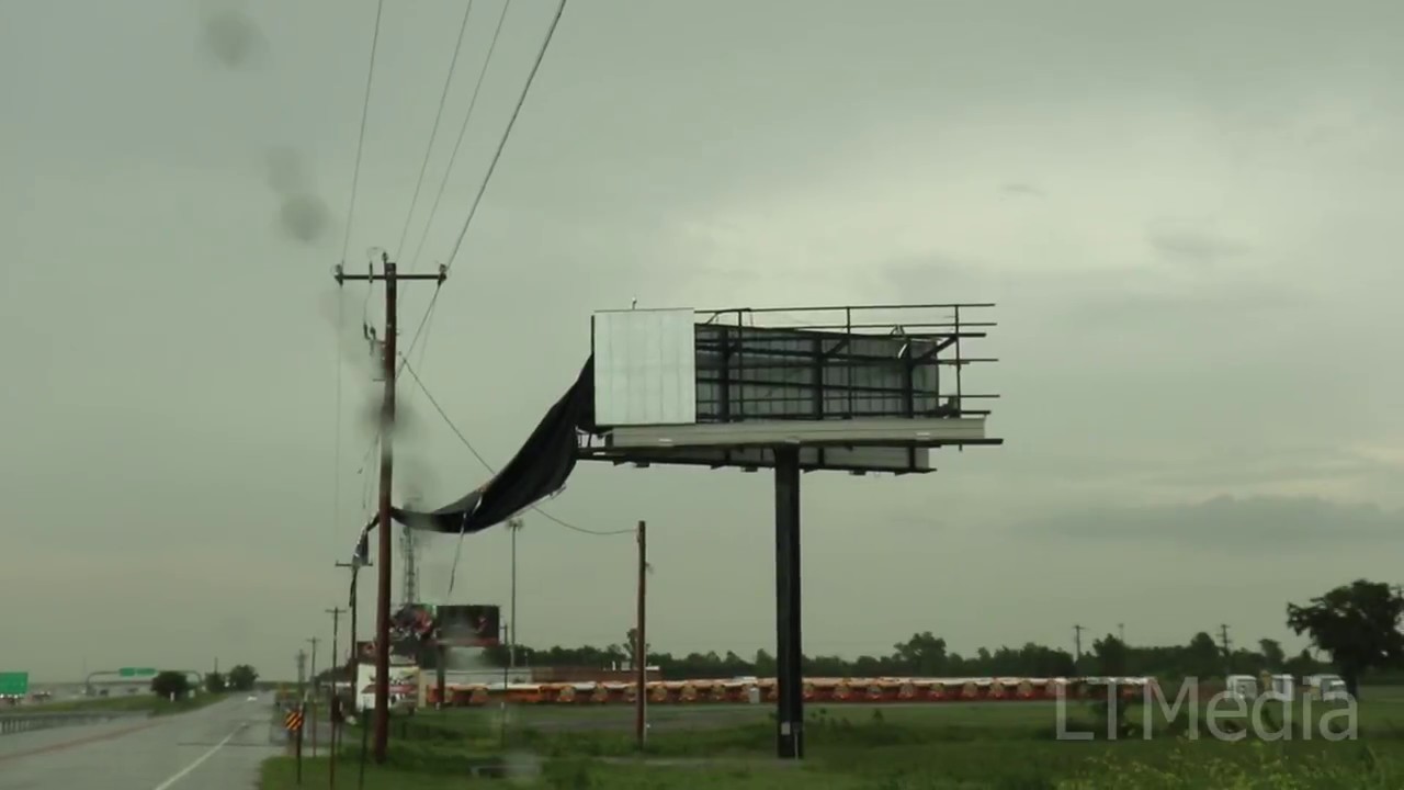 Tulsa, OK Straight Line Wind Damage 5/23/2018 - YouTube