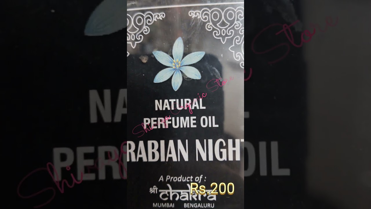 Arabian Night Natural Perfume Oil | Long-lasting |Exotic Scent| 