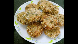 Navratri Special Sabudana Vada | Crispy Sabudana Recipe | Easy Vrat Recipe |