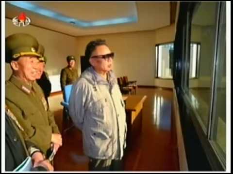 Kim Jong Il Inspects Drill Ground of Sub-Unit of KPA