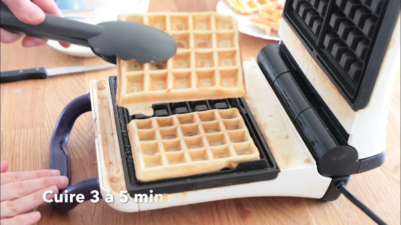 Gaufres de Cyril Lignac, croustillantes et faciles à faire recettes de cuisine Odelices YouTube