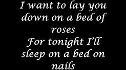 Bon Jovi - Bed of roses (lyrics).  - Durasi: 6.34. 