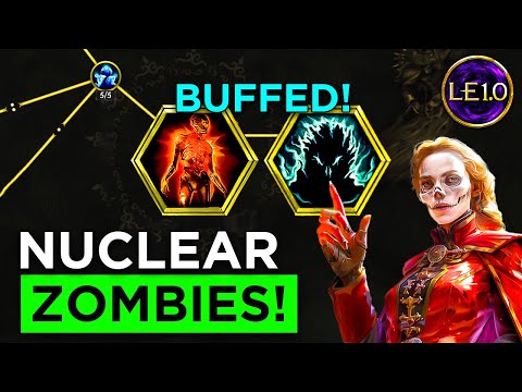 Nuclear Zombies Speedrun Into the Endgame - Last Epoch 1.0 Necromancer