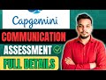 Capgemini Communication Assessment | Capgemini Hiring | Communication Assessment Test | Full Pattern