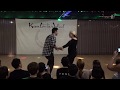 웨스트 코스트 스윙 댄스 데모 -2018 Korea Westie Weekend   Jordan Tatiana free style performance