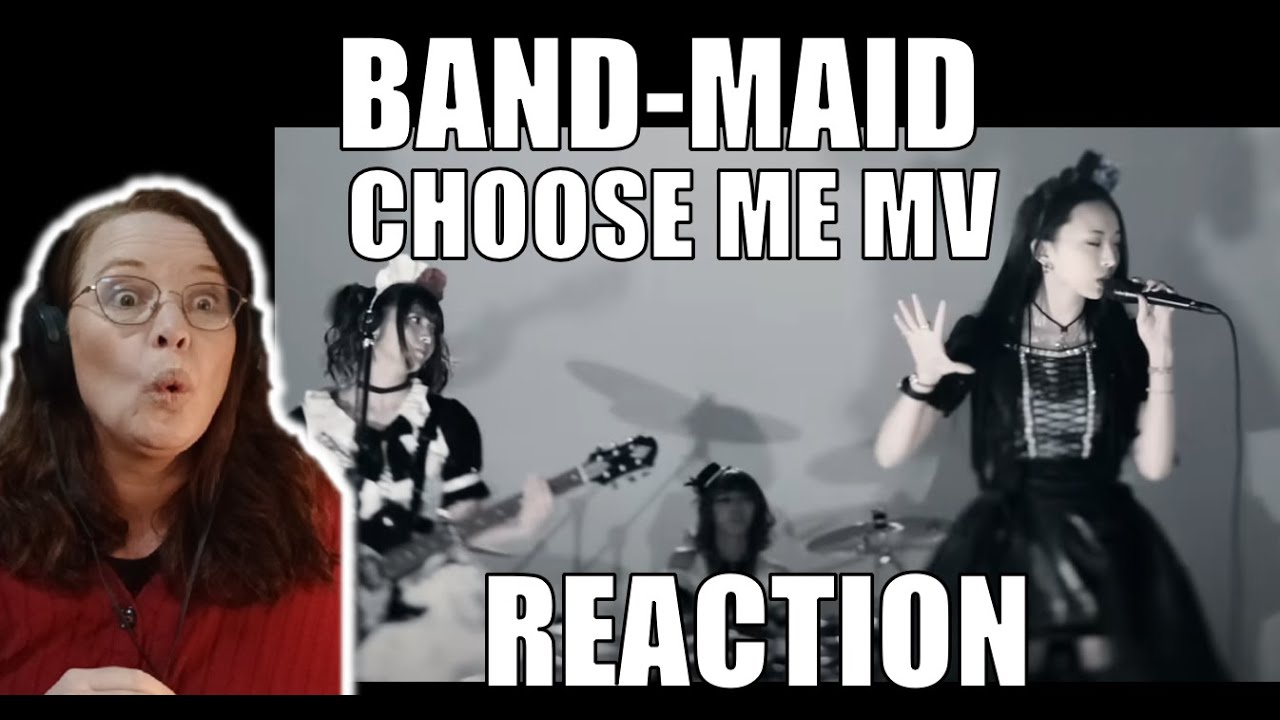GINGER T REACTS TO BAND MAID 'CHOOSE ME' Official Music Video