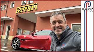 Collecting a Portofino M from the Ferrari factory !