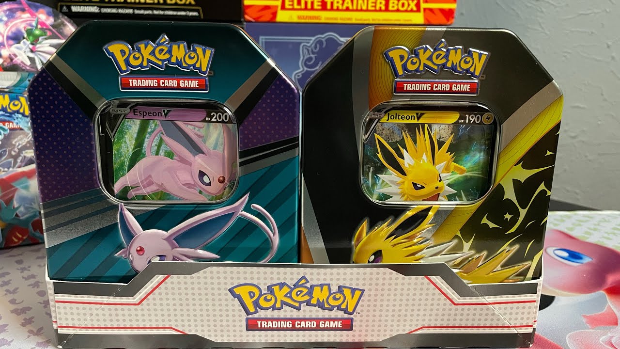 *Target UNBOXING* Pokmon TCG Eeveelution Jolteon Espeon Tin Bundle! *Target UNBOXING* Pokmon TCG Eeveelution Jolteon Espeon Tin Bundle!