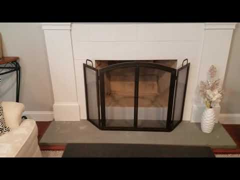 Review: Oil-Rubbed Bronze 55 in. Brixton 3-Panel Fireplace Screen  Seeds review