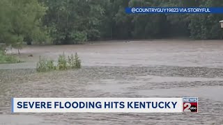 WATCH: Severe flooding hits Kentucky