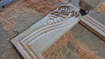 How to Design an Wooden Mirror Frame With Fully Automated machine CNC