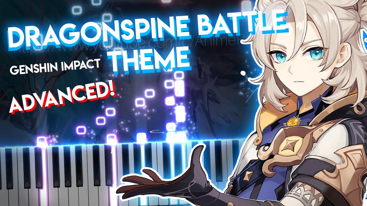 Genshin Impact: Dragonspine Battle Theme | Piano