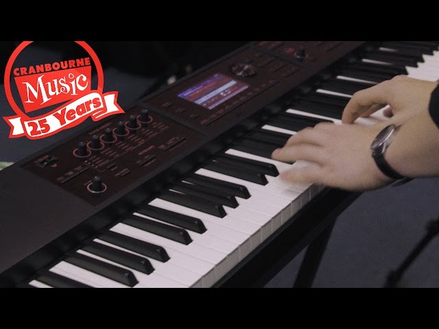 The Roland FA-08: Music Workstation - YouTube