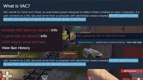 VAC banned TF2 accounts are still able to join in VAC secured servers.
