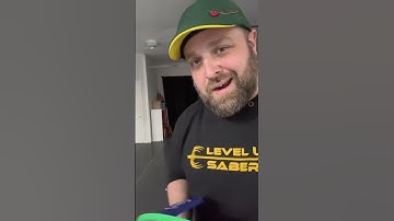 Durability Demonstration for a daito flat blade with an xpBoost handle from Level Up Sabers