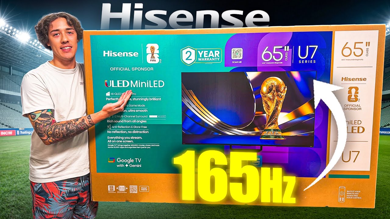 The #1 TV For Gamers - Hisense U7SG Review