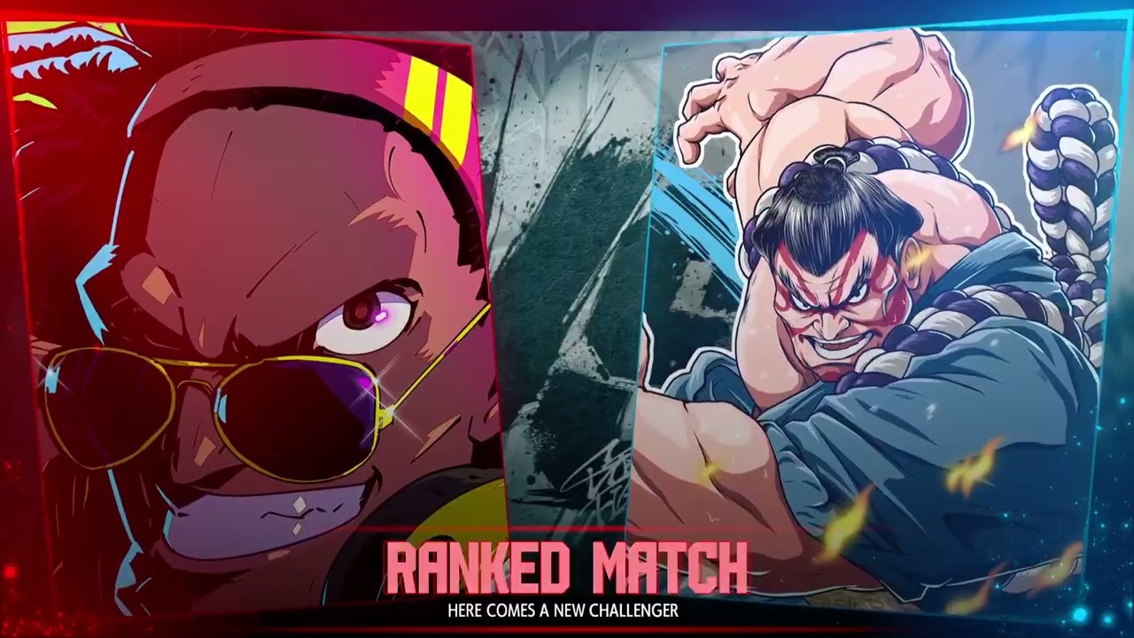 【スト6】エドモンド本田でランクマッチ！コンボはできないがマスター奮闘