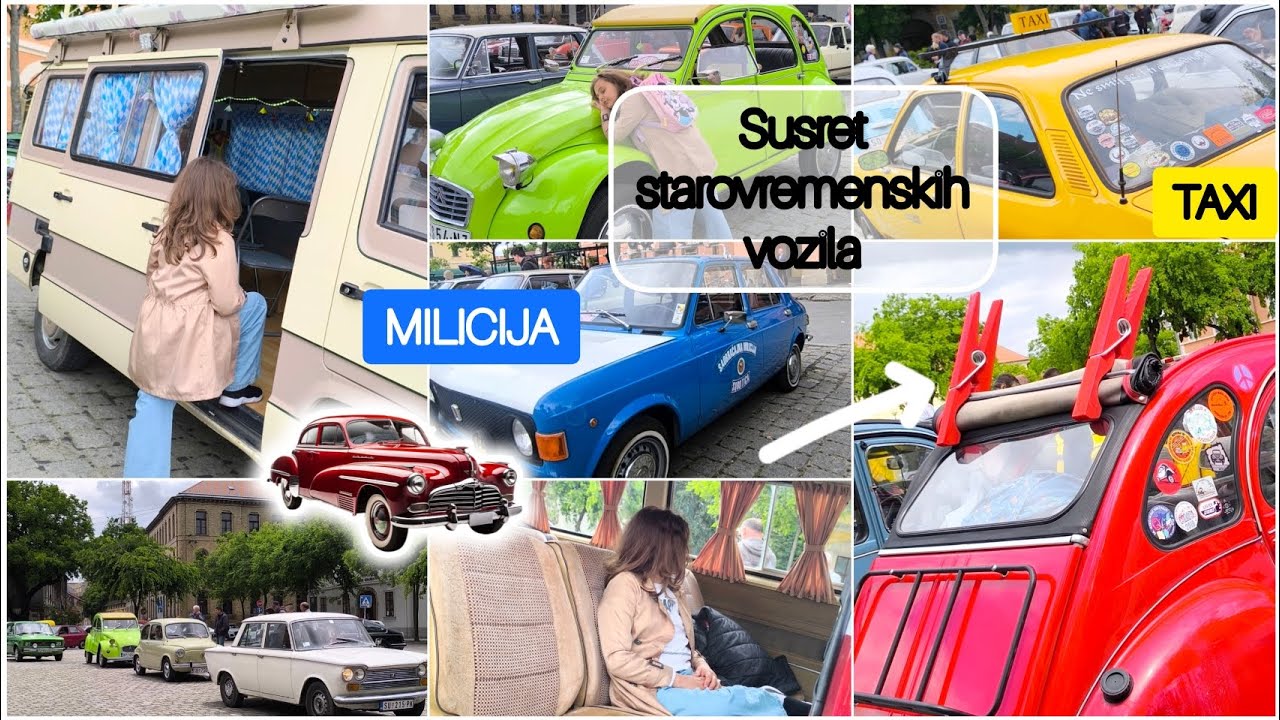 SUSRET STAROVREMENSKIH VOZILA - SOMBOR 2025. 🚗🚙🚕🚓