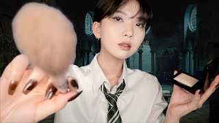 ASMR | The head of the Slytherin Does Your Makeup 🐍