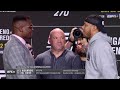 UFC 270: Битвы взглядов на пресс конференции