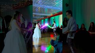 Wedding Lightsaber Duel | Guests Point of View